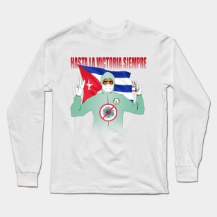 Cuba medical victory T shirt Long Sleeve T-Shirt